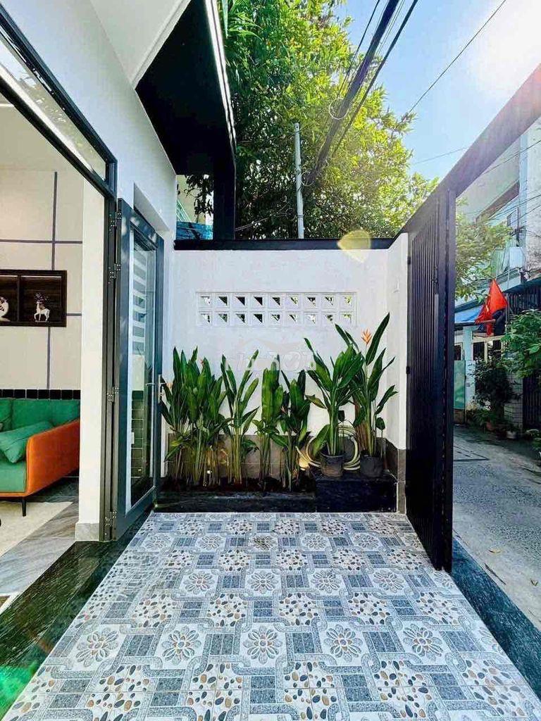 Nhà full nội thất cao cấp có phòng ngủ dưới trệt hxh ngay p16 - Ảnh 2