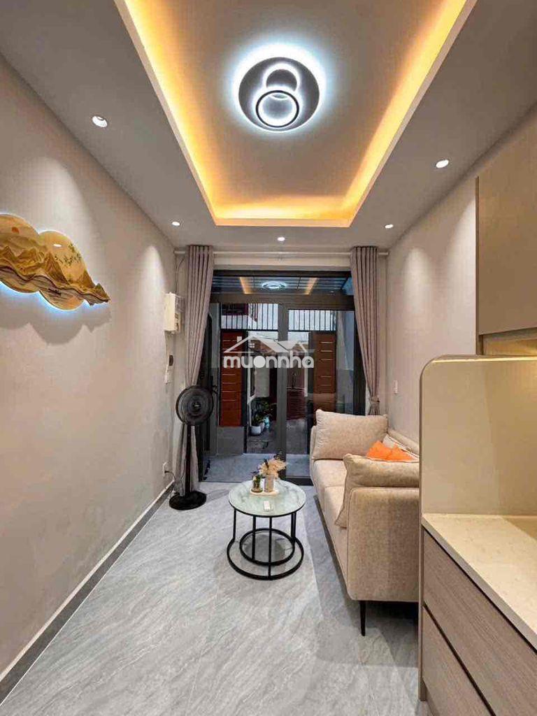 Nhà 3 tầng phú nhuận - cách mặt tiền 1 căn - 3