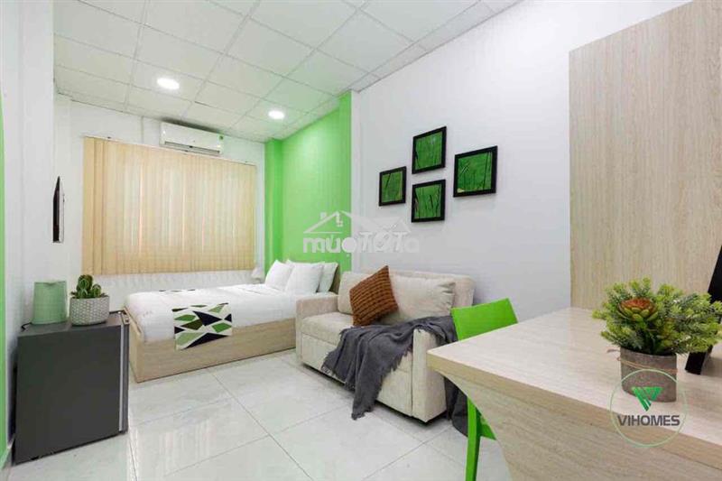 Cho thuê căn hộ studio cửa sổ lớn hướng đón gió full nt ngay trung tâm