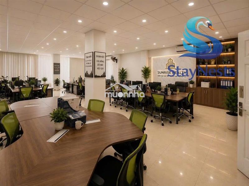 Cho thuê văn phòng, cư xá bắc hải, ngang 7m, 150m2 riêng biệt