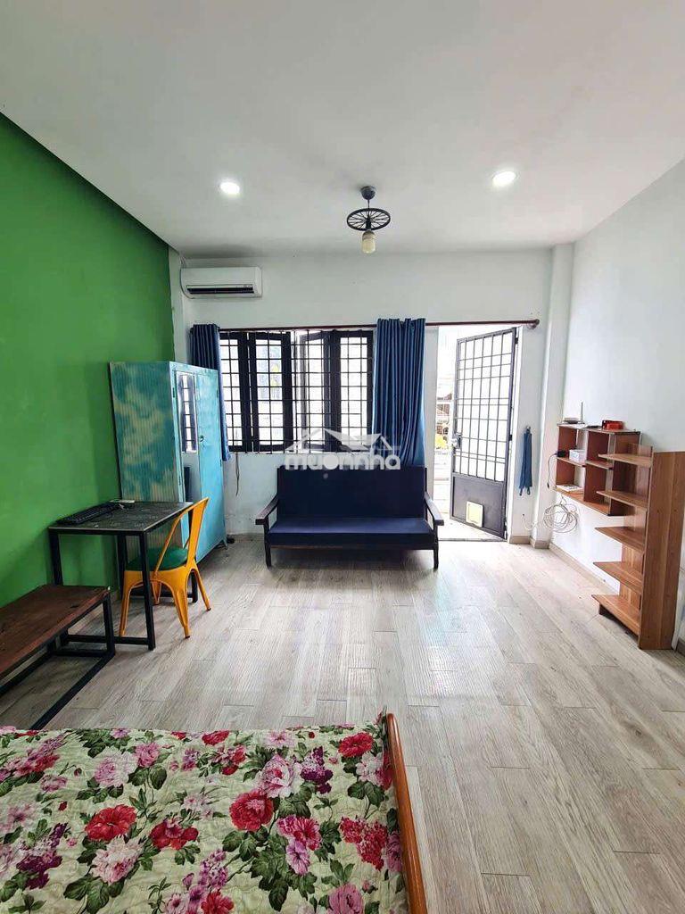 Cho thuê 1pn tách bếp, ban công, 30m2, hẻm 195 đ. điện biên phủ, p.15 - 2