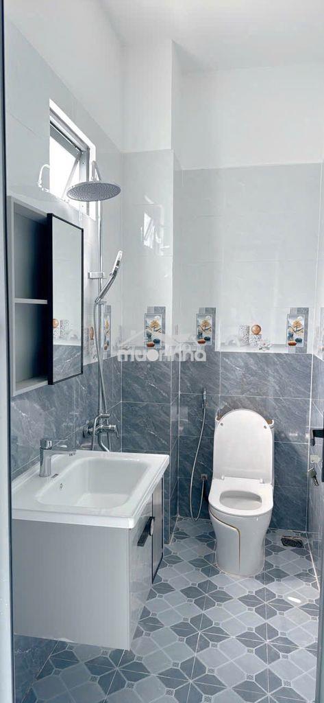 Bán nhà sổ hồng riêng mới xây 1 trệt 1 lầu , thới tam thôn, hóc môn - 4