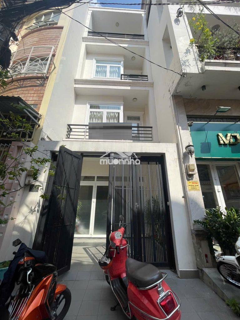 Nhà đường thành thái diện tích: 4x20m trệt 3 lầu cho thuê