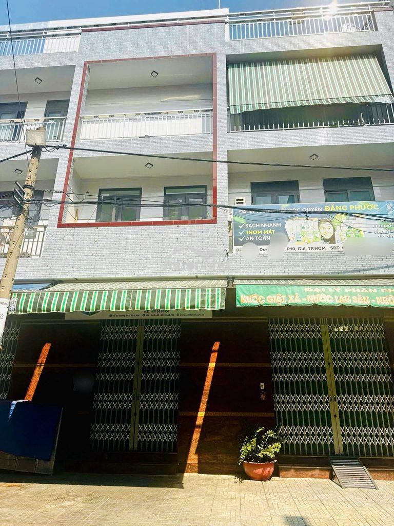 Cho thuê nhà ngay chợ an dương vương phường 10 quận 6, 8 triệu