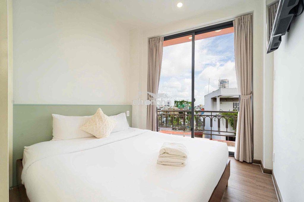 Căn hộ 1pn full nội thất, ban công thoáng trần hưng đạo quận 5 - 2