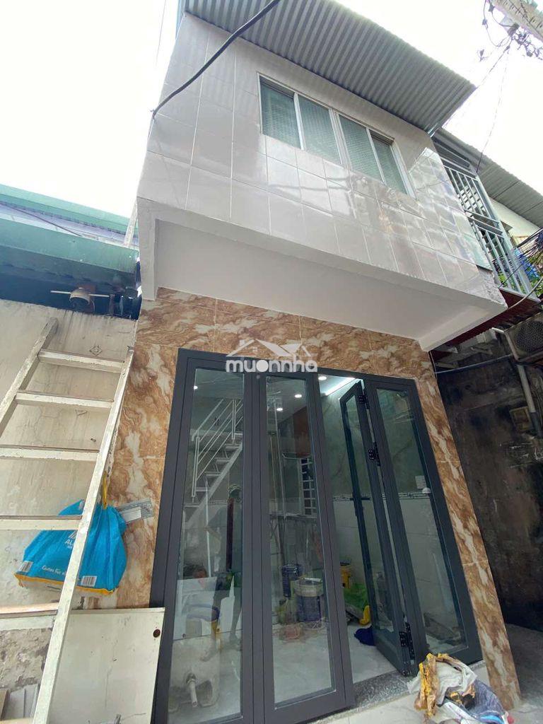 Nhà trường sơn quận 10 | trệt + 2 lầu | 2 phòng ngủ | 3 toilet hẻm 3m