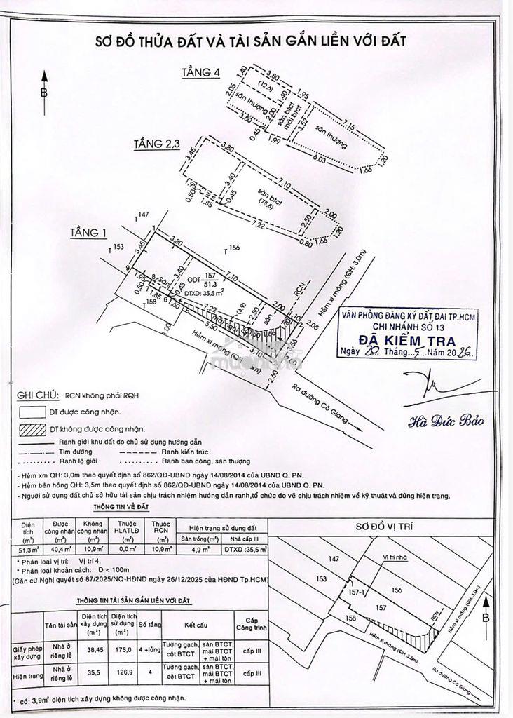 Nhà phú nhuận 2 mặt hẻm nở hậu 53m² giá 10.3 tỷ full nội thất cao cấp. - 2