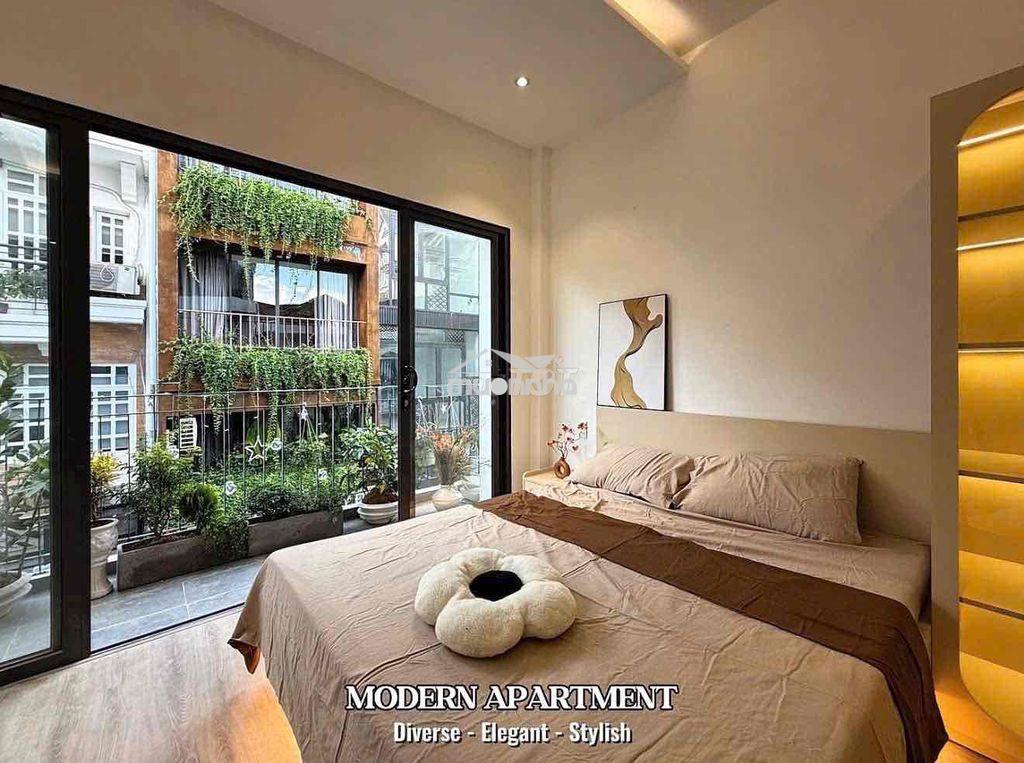 Cho thuê căn hộ làm airbnb ban công lớn gần lim3 tower giá rẻ - 3