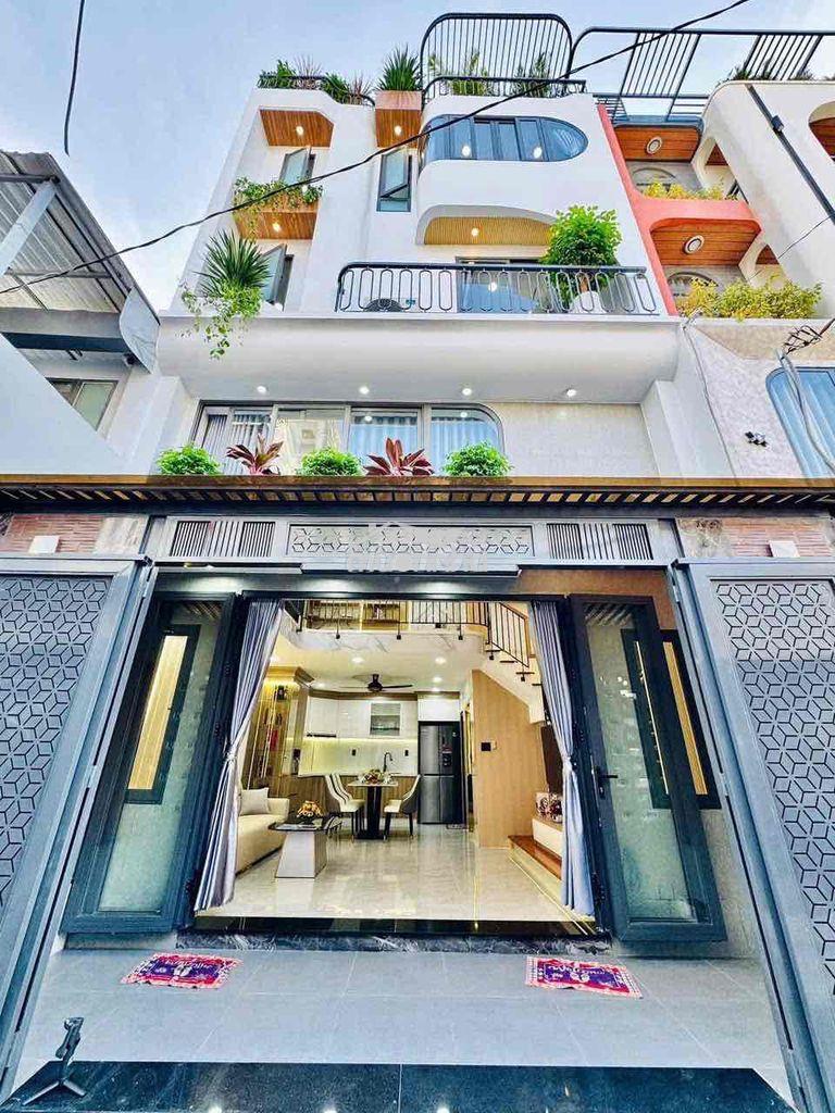 Nhà bán có thang máy 6m x 9m gần mặt tiền nguyễn oanh, p17, gò vấp
