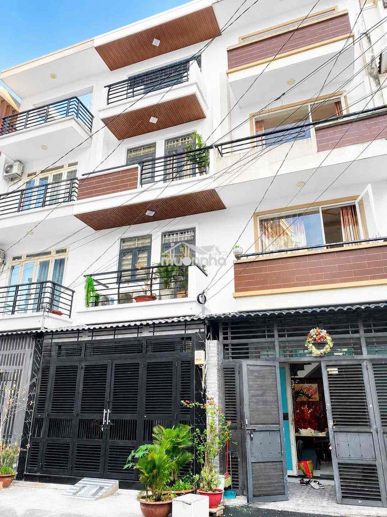 Cho thuê nhà nguyên căn khu tân thành 4.5x12m, đúc 3 lầu mới 4pn mới