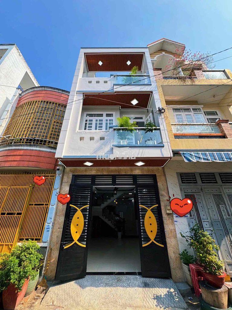 Nhà bình tân ( 4 x 13,5m ) nhà đẹp, hẻm thông