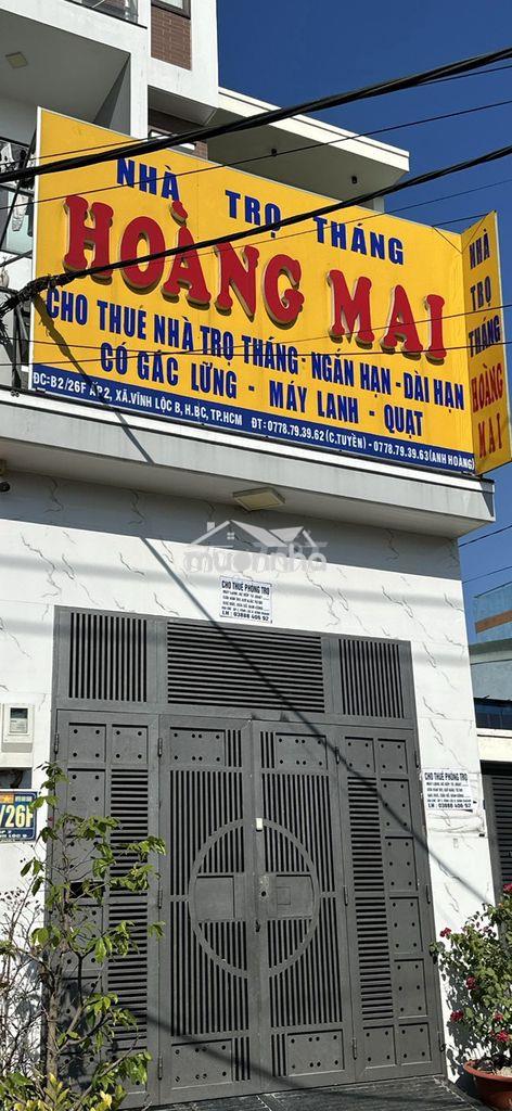 Cho thuê phòng trọ có gác, máy lạnh, máy giặt - 2