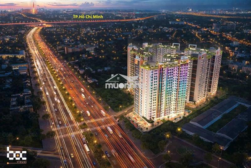Căn góc cao cấp tầng 7- gần chợ bình chánh - tt 340 triệu nhận nhà