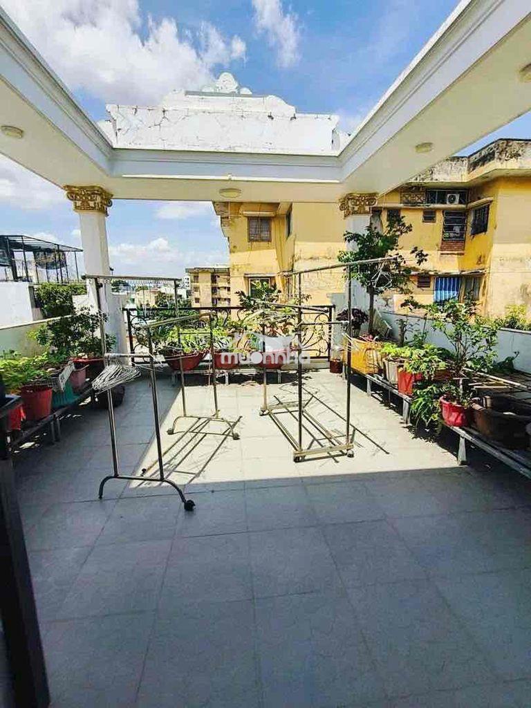 Nhà 4 tầng hẻm xe hơi 6m đường bui minh trực p6q8 - 3