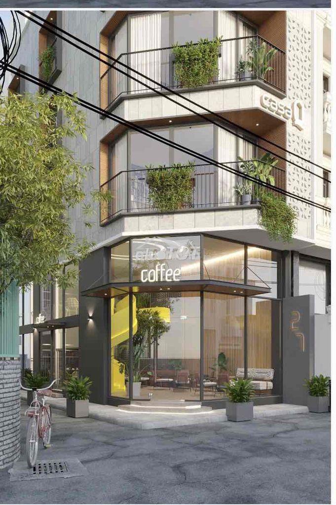 Cho thuê nhà mới góc 2mt đường út tịch thiết kế hiện đại đẹp