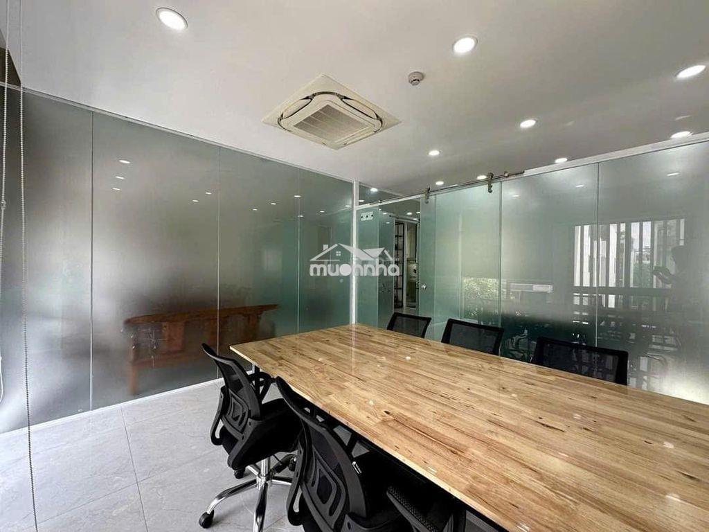 Cho thuê văn phòng nguyễn gia trí 8m x 20m hầm 5 lầu thang máy - 4