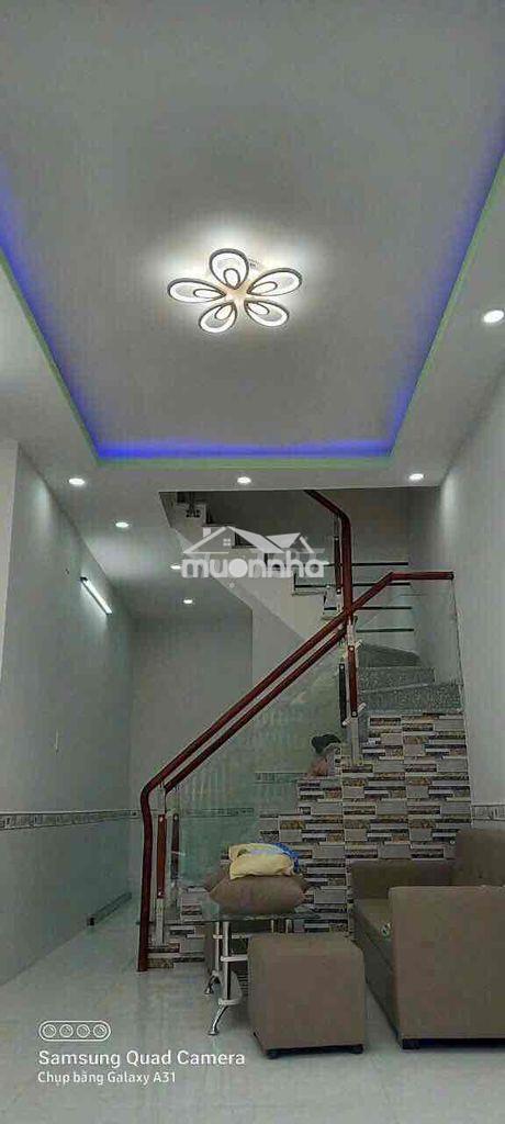 Bán nhà 1 lầu nhà mới 4x9 dsh 1 tỏi 2 long hậu nhơn đức - 2