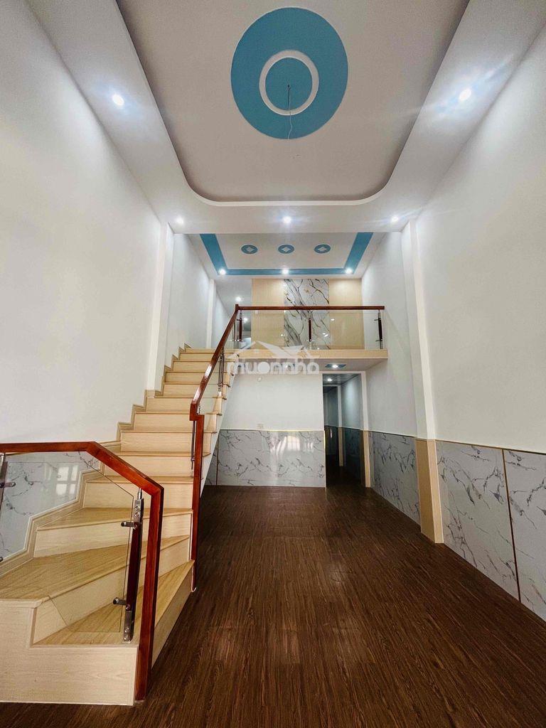 Nhà sổ hồng riêng 61,9m2 tc 100% đường 2 ô tô - 3