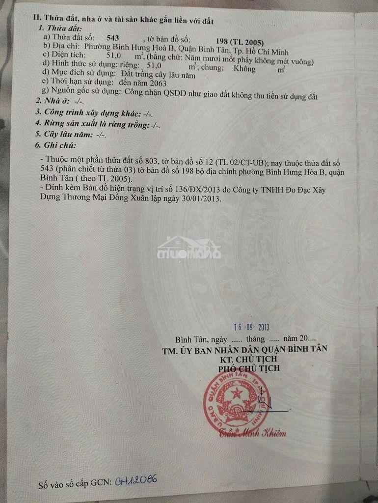 Nhà hẻm 5m 1/ quoics lộ 1, bình tân, hồ chí minh - 4