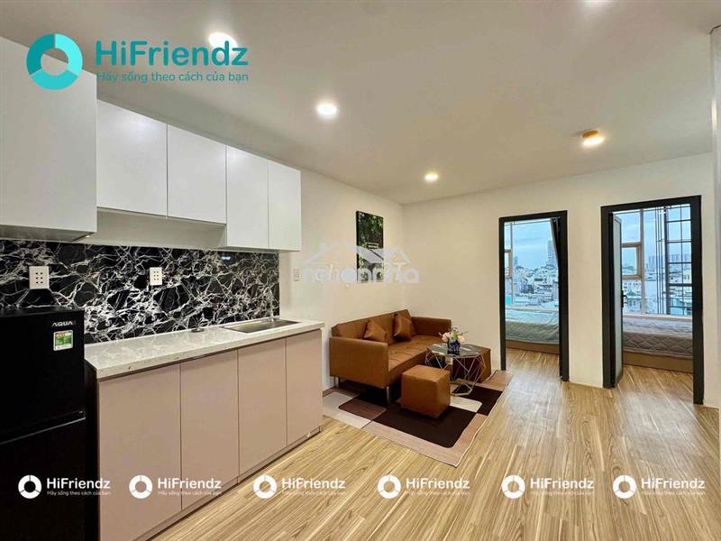 Cho thuê 2pn luxury 45m2 full nt view đẹp ngay svđ phú thọ quận 10