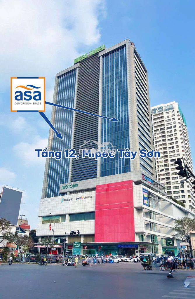 Cho thuê văn phòng diện tích lên đến 200m2 tại mipec tây sơn, đống đa