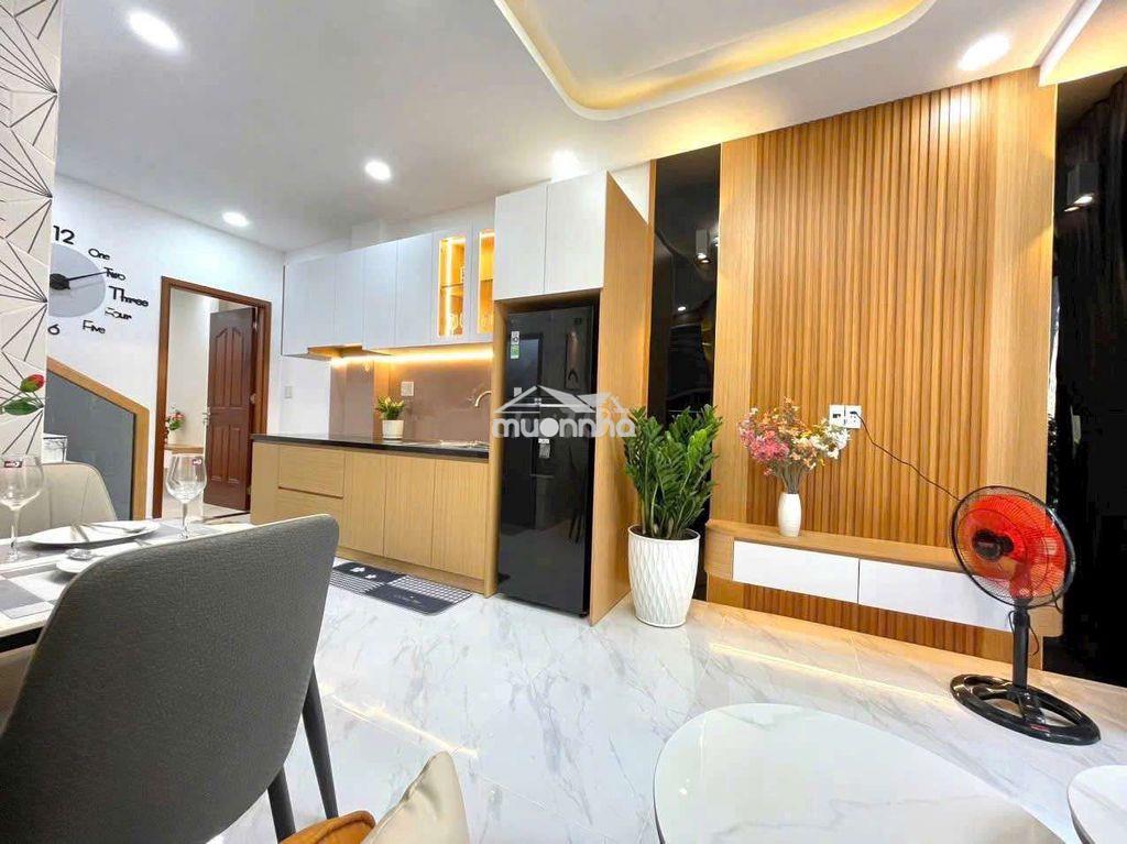 Cho thuê nhà full nt hẻm 600 lê quang định phường 1 3pn 2wc - 4