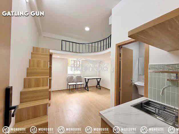 🏠Cho thuê căn hộ duplex cửa sổ trời - mới 100% - ngay ốc đào quận 1