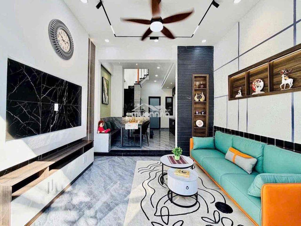 Nhà full nội thất cao cấp có phòng ngủ dưới trệt hxh ngay p16 - Ảnh 3