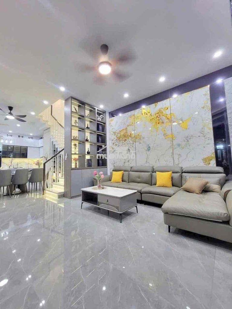 Nhà góc 2 mặt tiền bình chuẩn ,thuận an,đây đủ nội thất