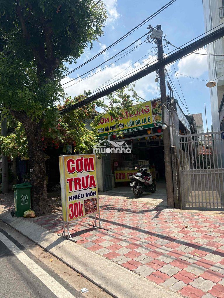 Sang quán cơm ngay đường linh trung
