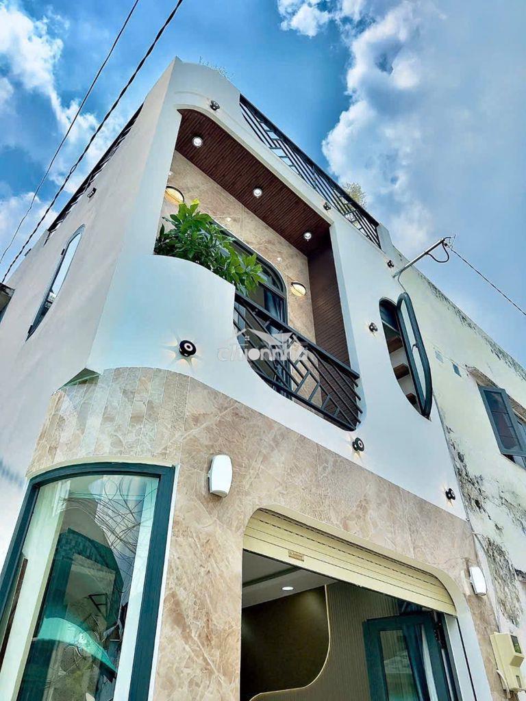 Nhà đẹp trương đăng quế bình thạnh full nội thất - hxh đậu cửa. 5tỷ65