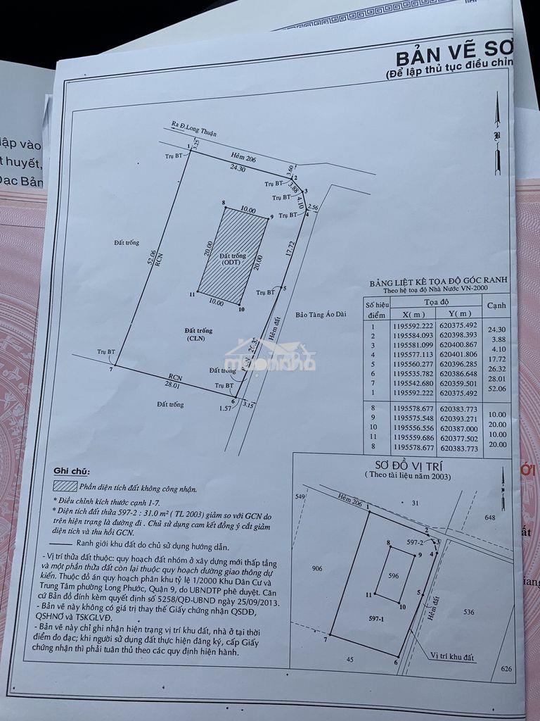 Lô góc đất ở 1477m2 đường long thuận, p. long phước, q9, giá 20.7 tỷ - 3