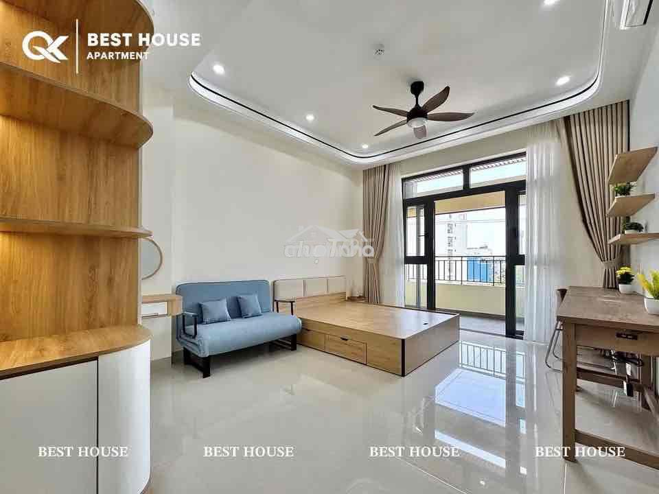 Trống lại studio full nội thất ban công 👾nguyễn văn quá👾chợ cầu - Ảnh 2