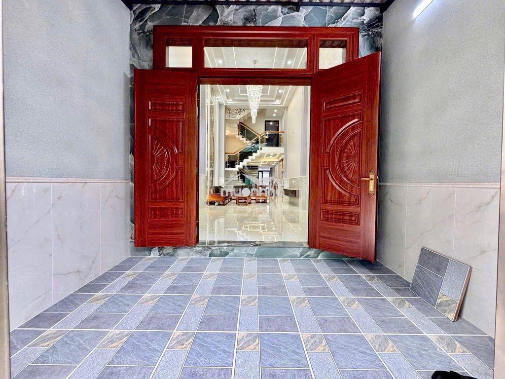 Cho thuê nhà mới xây mới 100% full nội thất cao cấp- hẻm tân hoà đông - 2