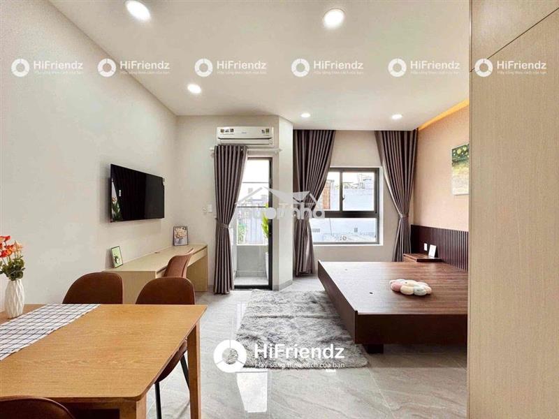 ‼️Studio cao cấp ban công thoáng_full nội thất ngay chợ hoàng hoa thám