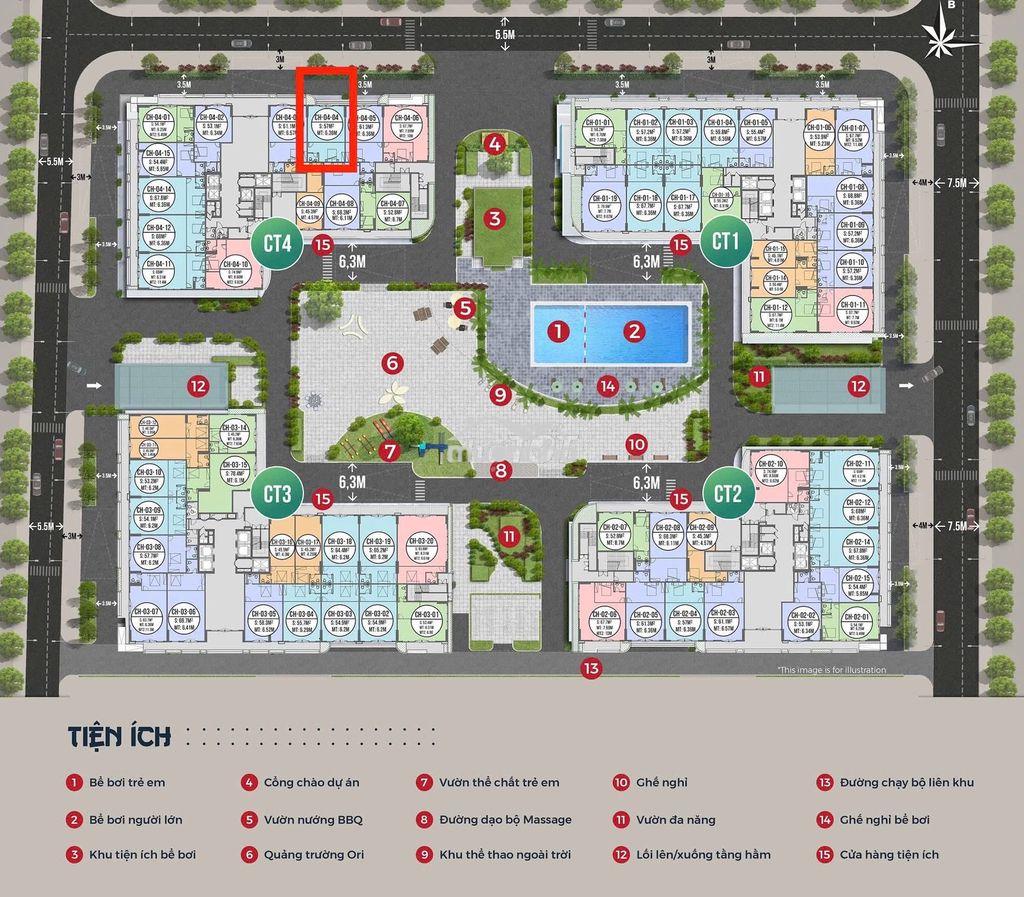 Cho thuê shophouse khối đế tòa ct4 cc the ori garden kinh doanh tốt - 4