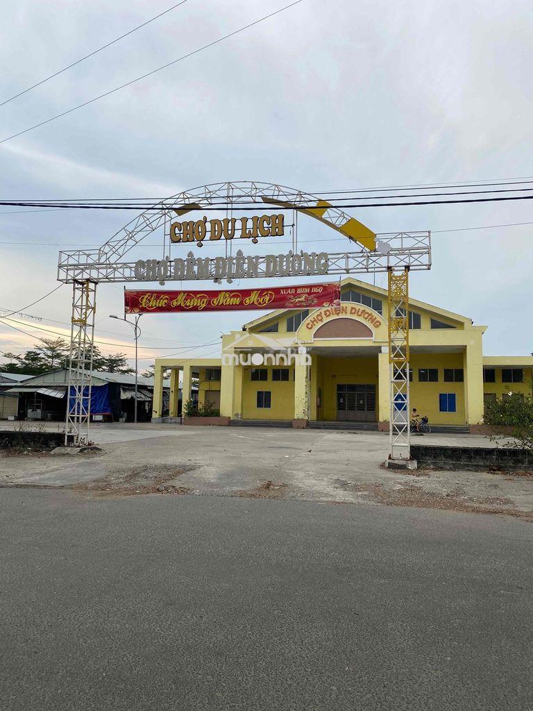 Đất mặt tiền kinh doanh ngay chợ điện dương ạ
