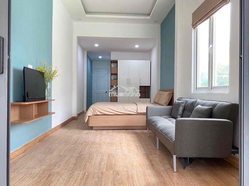 Studio 1pn tách bếp - phòng cực rộng - thoáng mát - thiết kế sang xịn - 2