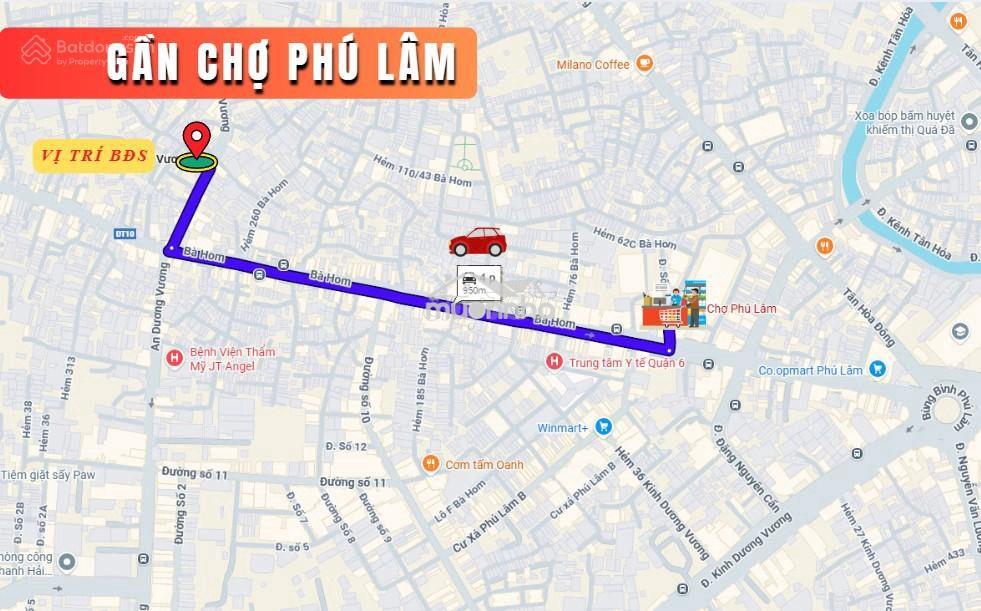 Bán nhà mới hẻm ô tô, an dương vương, 4 x 17m, 4.5 tấm, 7.8 tỷ. - 2