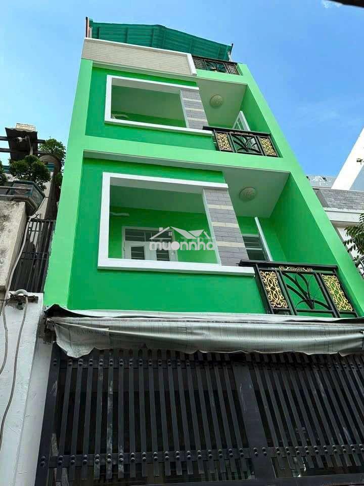 Nhà bình trị đông [4x11, 3 lầu, 4pn, 3toilet] 12tr/tháng