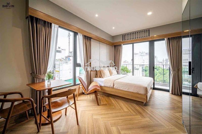 Cho thuê chung cư mini balcony giá rẽ ngay chợ bến thành - bùi viện