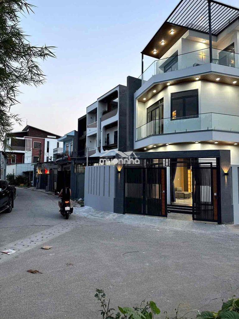 Cho thuê nhà 1trệt 2lầu mới 100% căn góc 3phòng ngủ sân4 ô tô phú hoà - 3