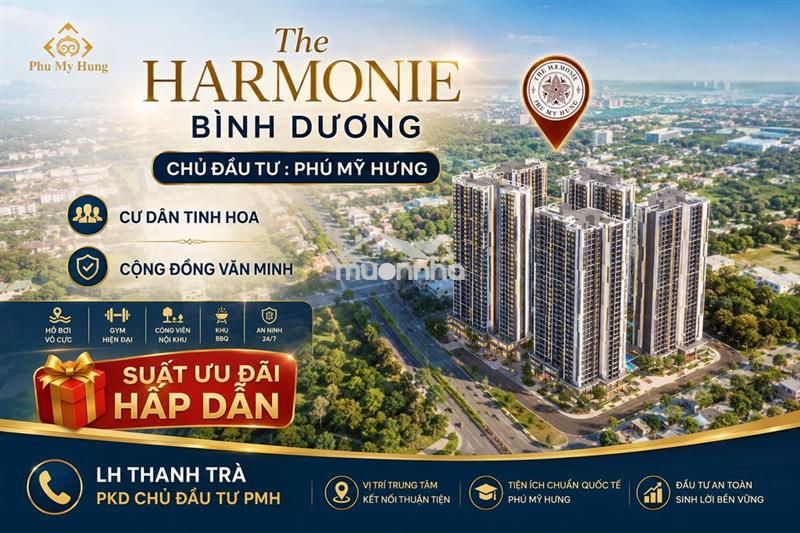 🔥 Chỉ từ 600 triệu sở hữu ngay căn hộ 2pn the harmonie phú mỹ hưng