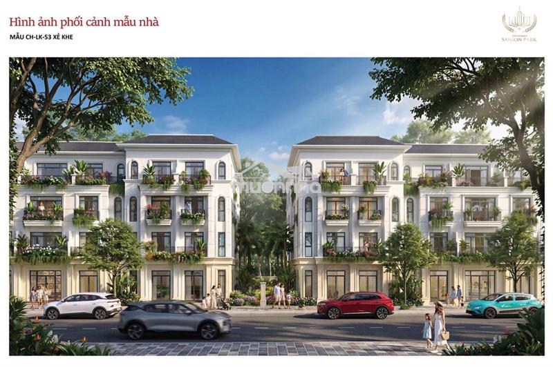 Nhà phố & shophouse vinhomes hóc môn –