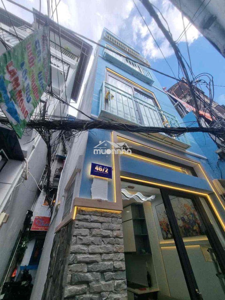 Bán nhà riêng 2 mặt hẻm 5 tầng thạch thị thanh quận 1 cũ - 2