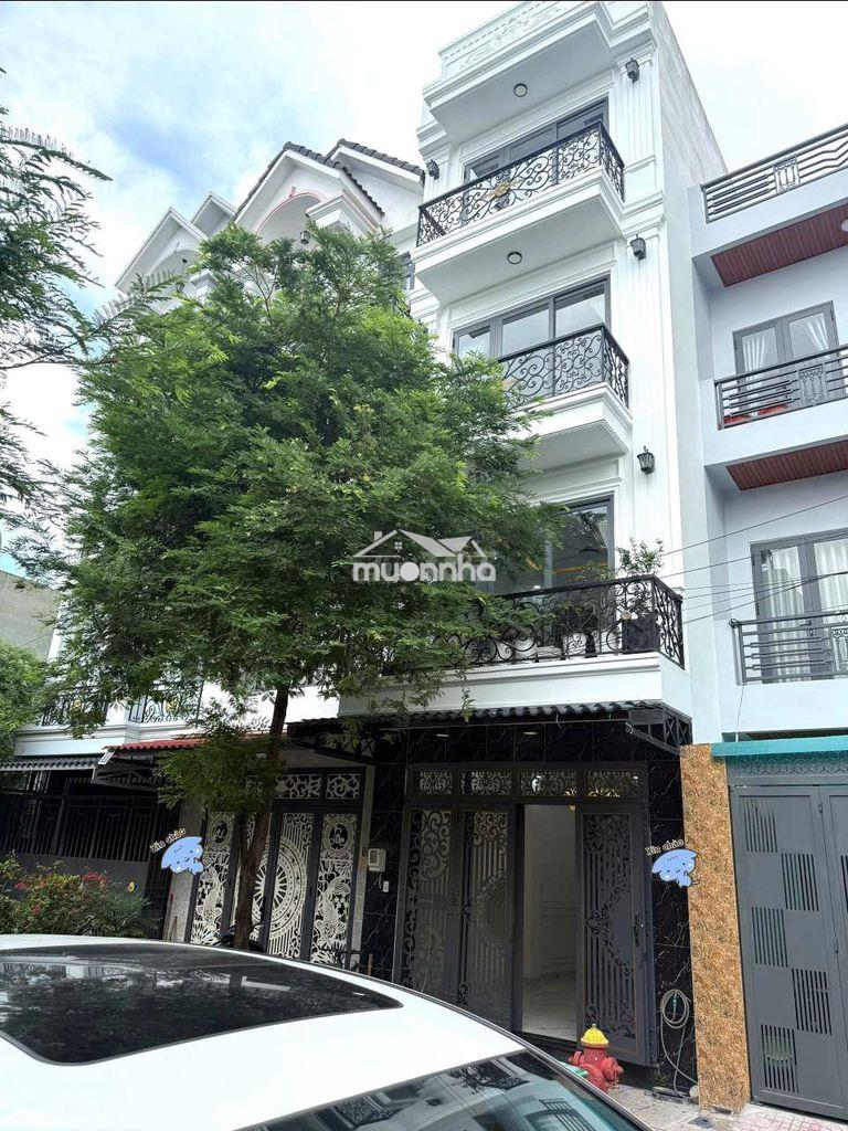Nhà đẹp có nội thất 4 máy lạnh 4pn 3wc hẻm ô tô 7m gần gò vấp thới an 