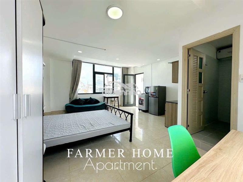 💐Gần công viên lê văn tám 🏡căn hộ studio_bancong_38m2