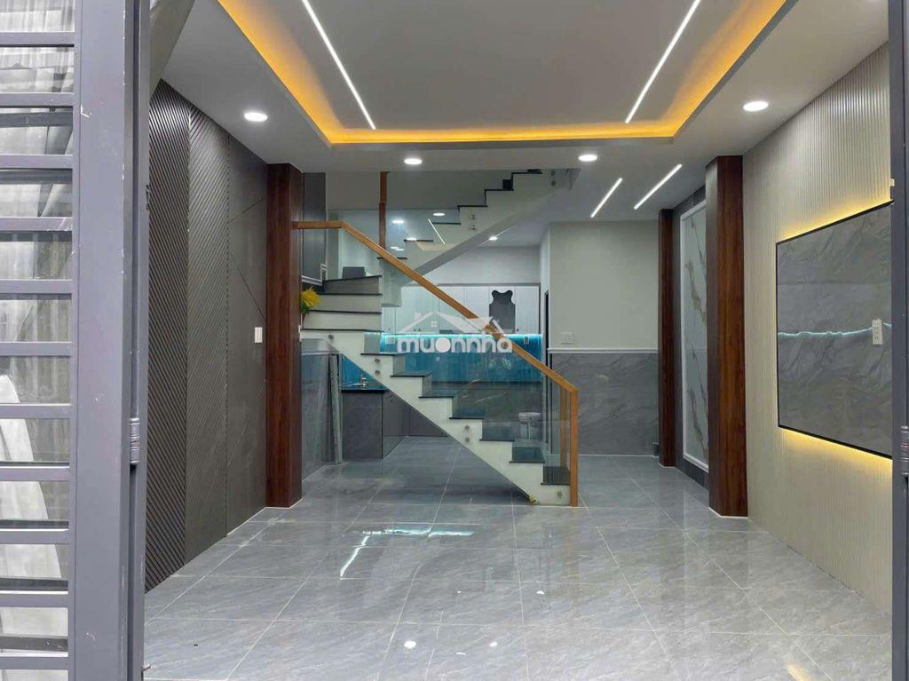 Bán nhà đẹp 4m*10m 1t+lầu suốt 2pn 2w phòng khách rộng - 3