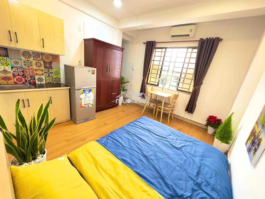 Studio cửa sổ thang máy, mặt tiền quận 5 gần bv y dược, free xe - 2