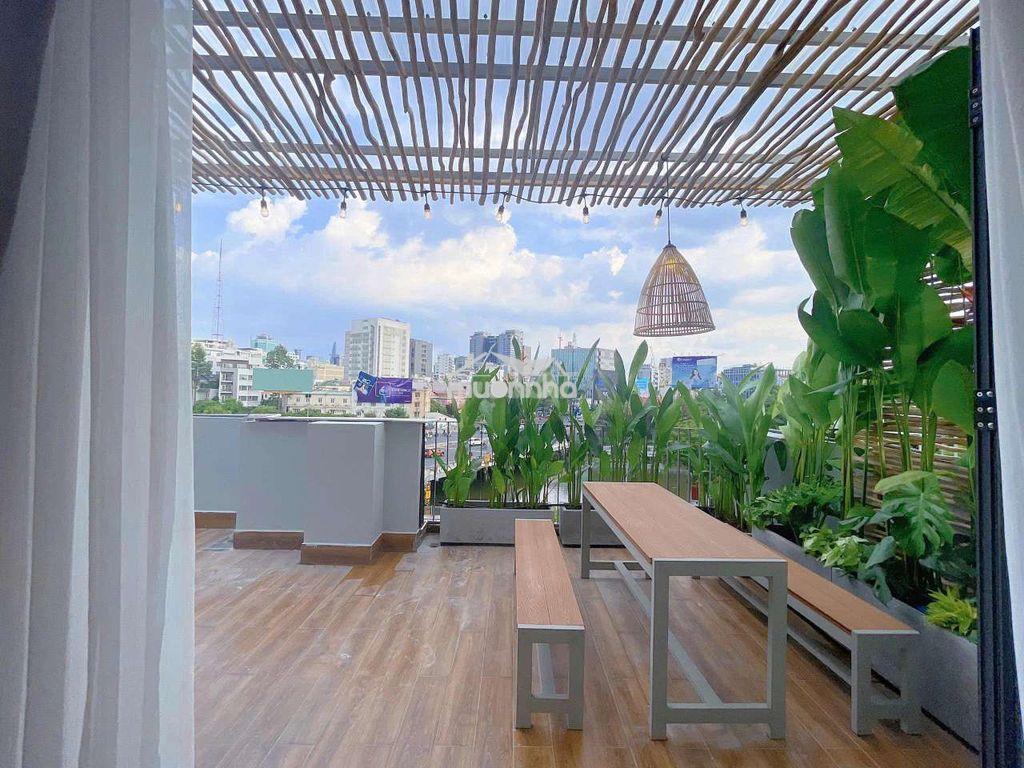 Căn hộ sân vườn 80m2 2pn full nội thất điện biên phủ - q1 - 2